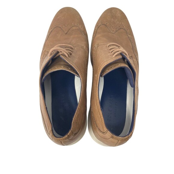 Cole Haan Oxford Shoes Men\'s Size 10 M Brown Leather Lace Up Original Grand main image 4